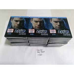 Showtime Dexter New Blood Blu-ray Lot of 30 Brand New Sealed 4-Disc Sets